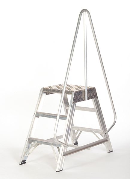 Double Sided Industrial Platform Stepladders