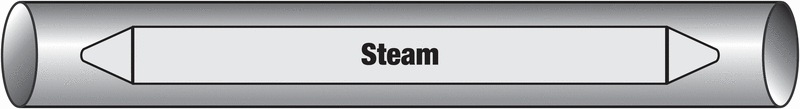 Steam - European Standard Pipemarkers