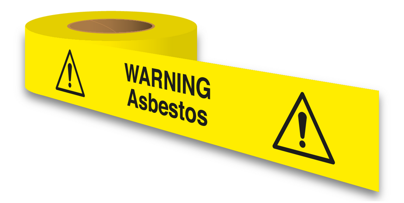 Asbestos Hazard Warning Tapes