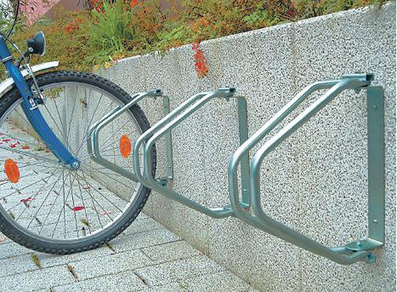 Wall-Mounted Bicycle Rack - 1 Berth