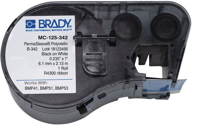 Brady B-342 Permasleeve Marker for BMP41/BMP51