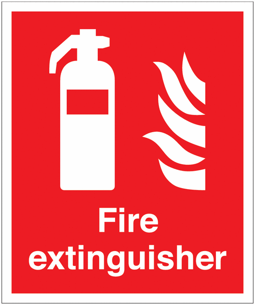 Fire Extinguisher (Symbol) Signs