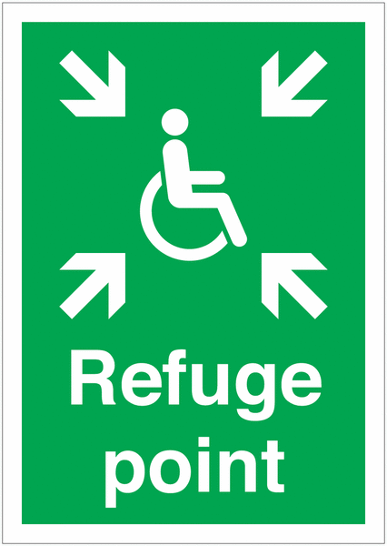 Refuge Point Sign