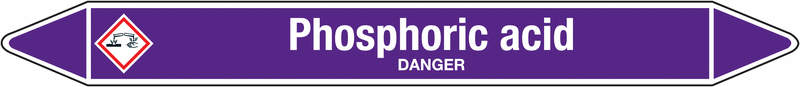 Phosporic Acid - European Linerless Pipemarkers