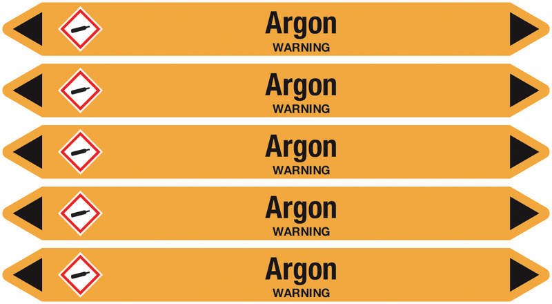 Argon - European Linerless Pipemarkers