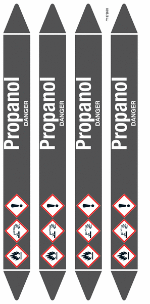 Propanol - European Linerless Pipemarkers