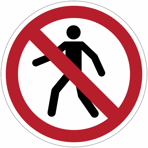 ToughWash - No Thoroughfare Sign (Symbol)