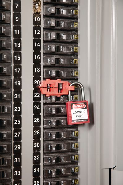 120V Snap-on Circuit Breaker Lockout Device