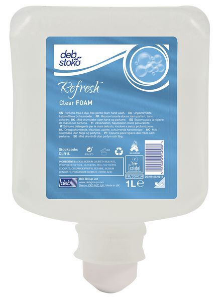 Deb Stoko Refresh™ Clear Foam Hand Wash