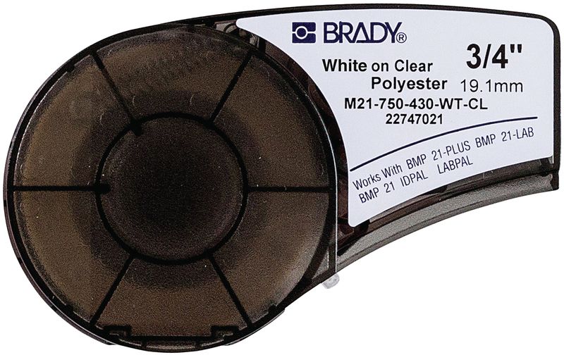 Brady B-430 BradyBondz Glossy Clear Labels for BMP21