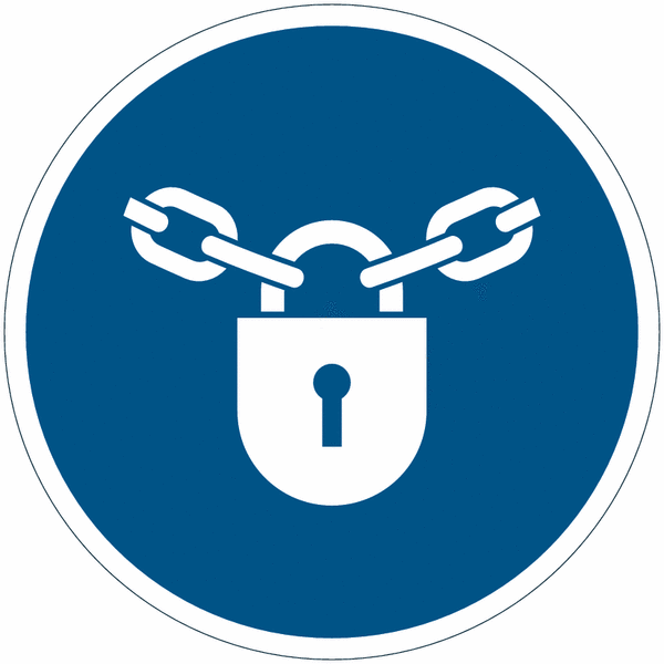 ToughWash - Keep Locked Sign (Symbol)