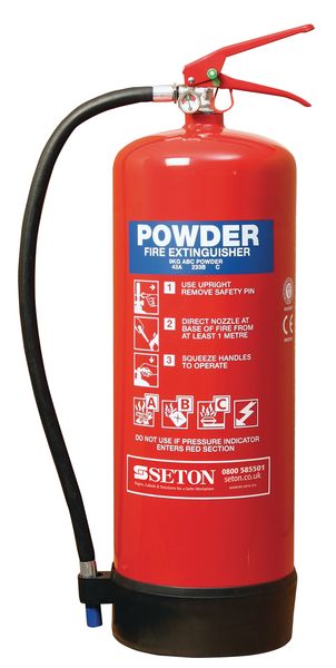 Seton ABC Powder Fire Extinguisher