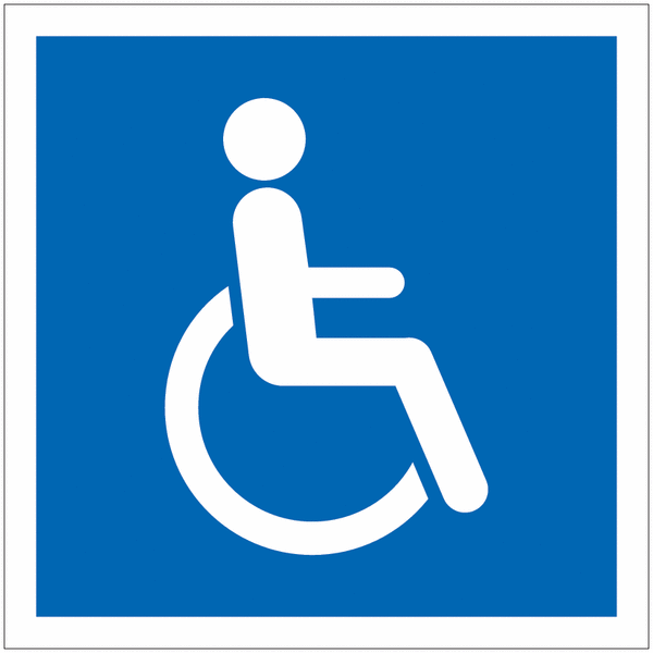 Disabled Parking Signs - Disabled Symbol