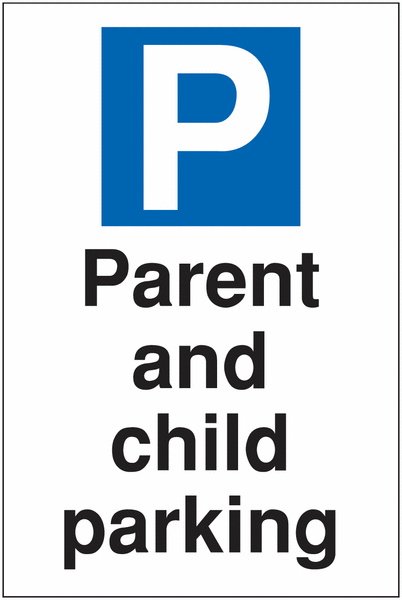 Visitor Parking Signs - Parent And Child Parking