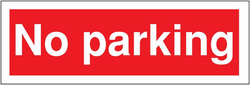 Restricted Access Parking Signs - No Parking