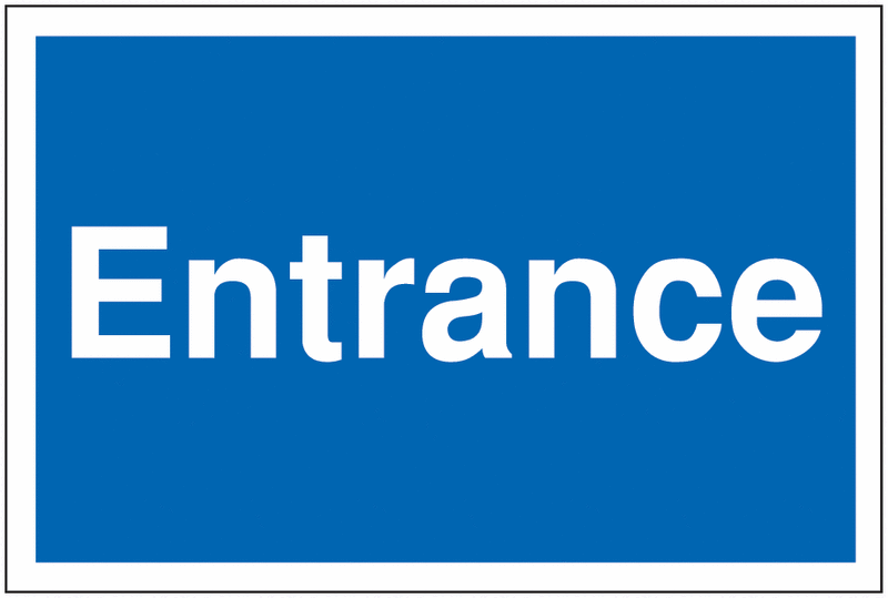 Car Park Navigation Signs - Entrance