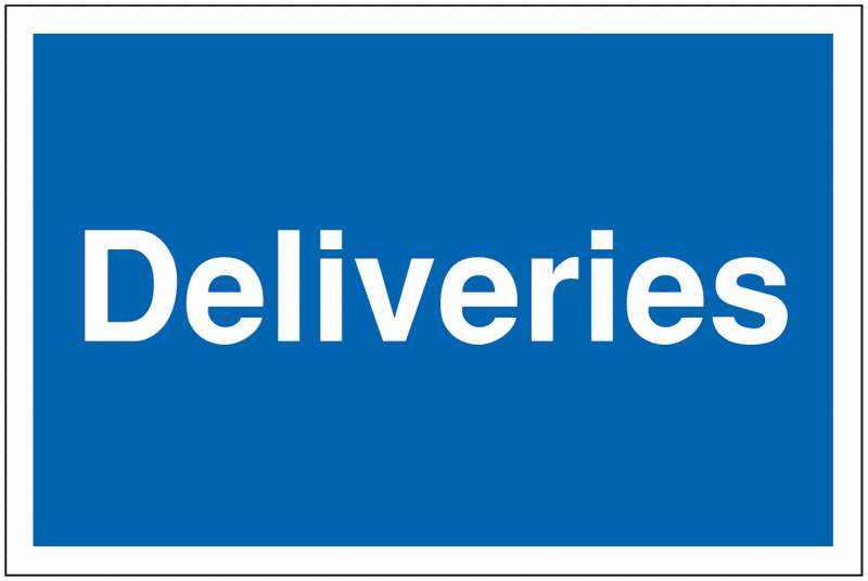 Car Park Navigation Signs - Deliveries
