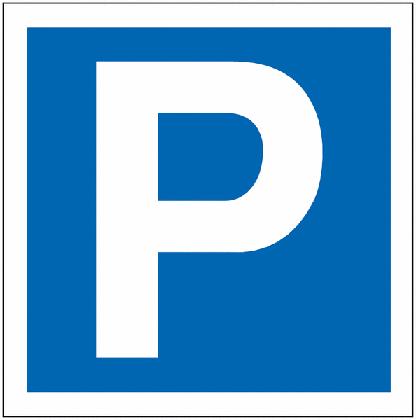 General Parking Signs - Parking Symbol