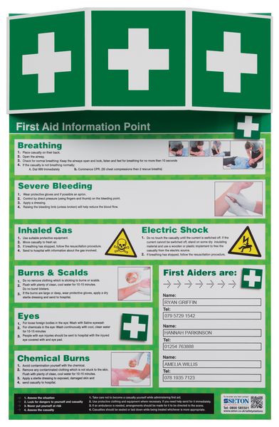 First Aid Information Points