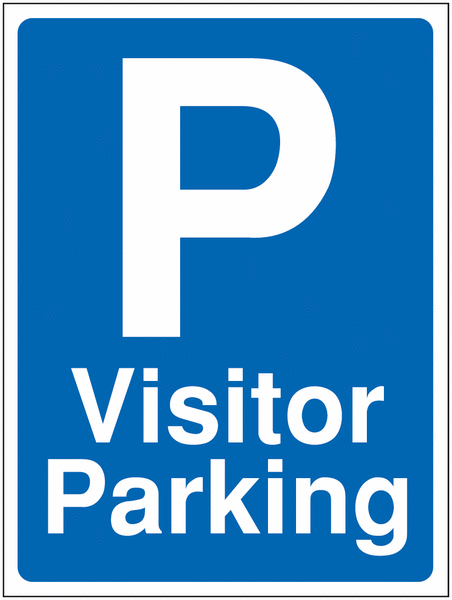 Construction Signs - Visitor Parking
