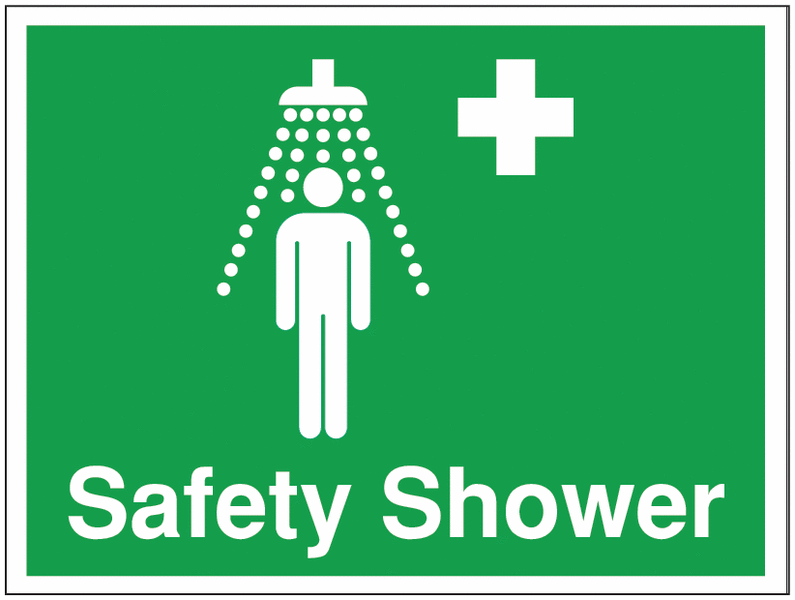 Construction Signs - Safety Shower