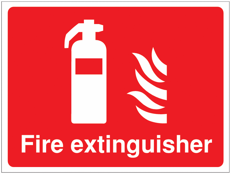 Construction Signs - Fire Extinguisher