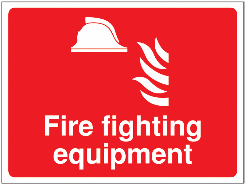 Construction Signs - Fire Fighting Equipment