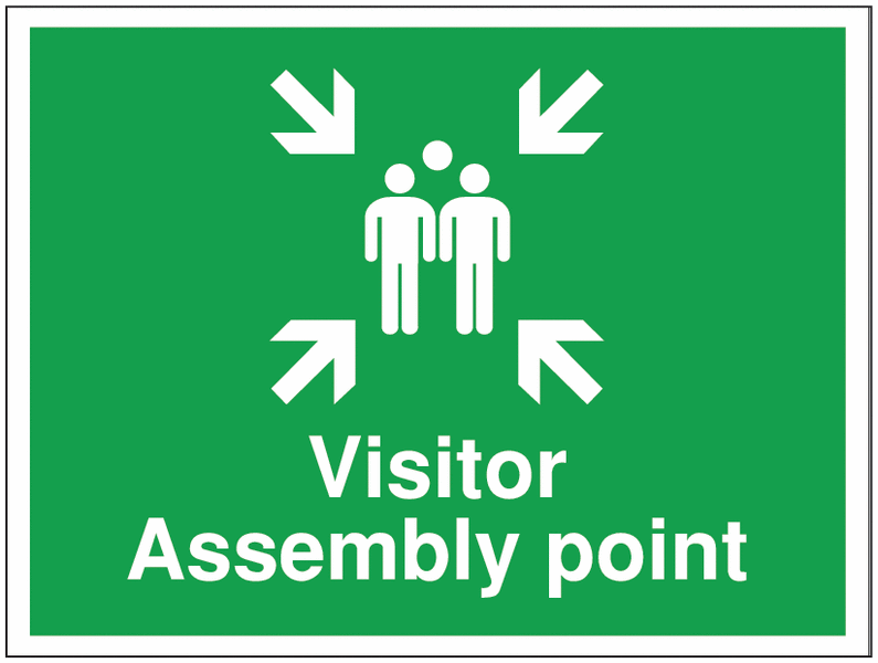 Construction Signs - Visitor Assembly Point