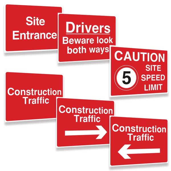 Construction Sign Starter Packs - Vehicle Navigation