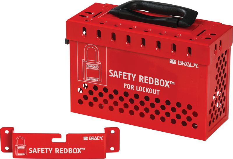 Safety Redbox Lockout Box - Group
