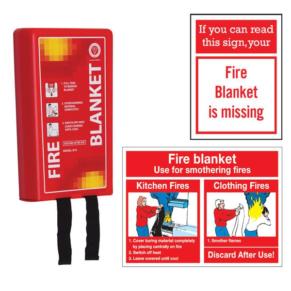 Classic Fire Blanket & Sign Kits