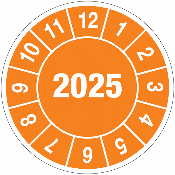2025 Inspection Labels