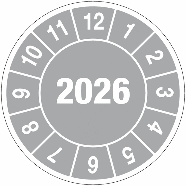 2026 Inspection Labels