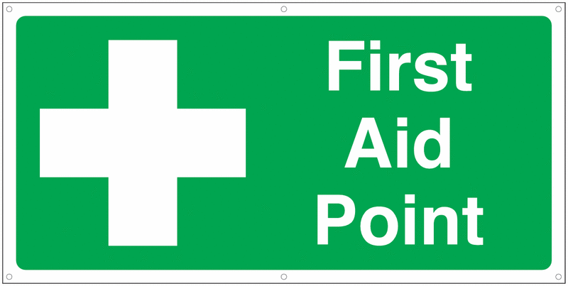Banner Signs - First Aid Point