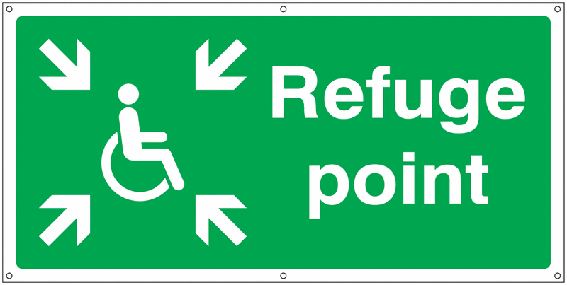 Banner Signs - Refuge Point