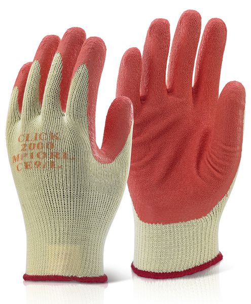 Orange Latex Multi-Purpose Gloves