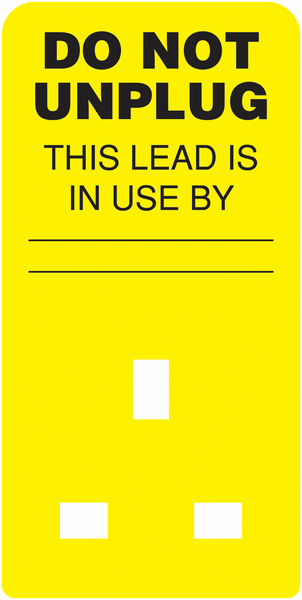 Plug Tab 'LEAD IN USE BY'