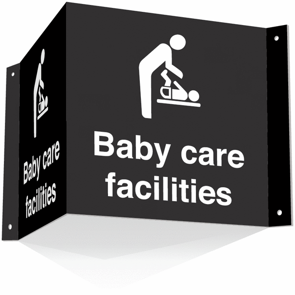 Baby Care Facilities Projecting Signs