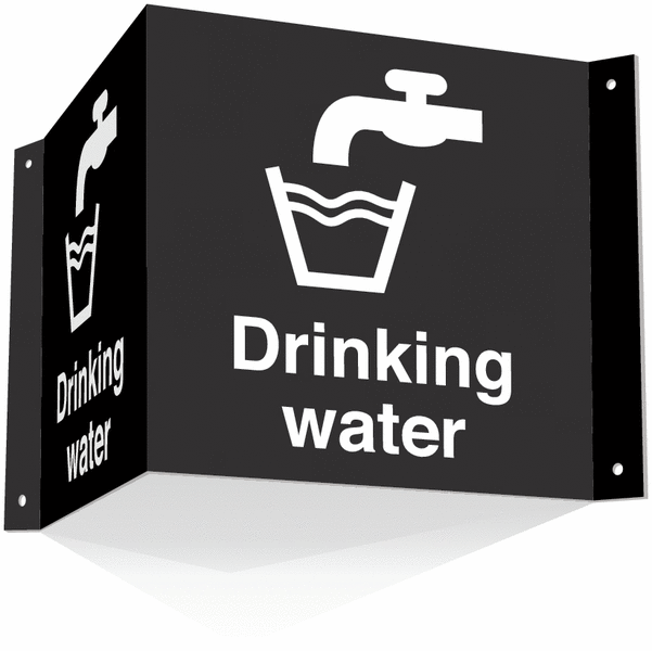 Drinking Water Projecting Signs