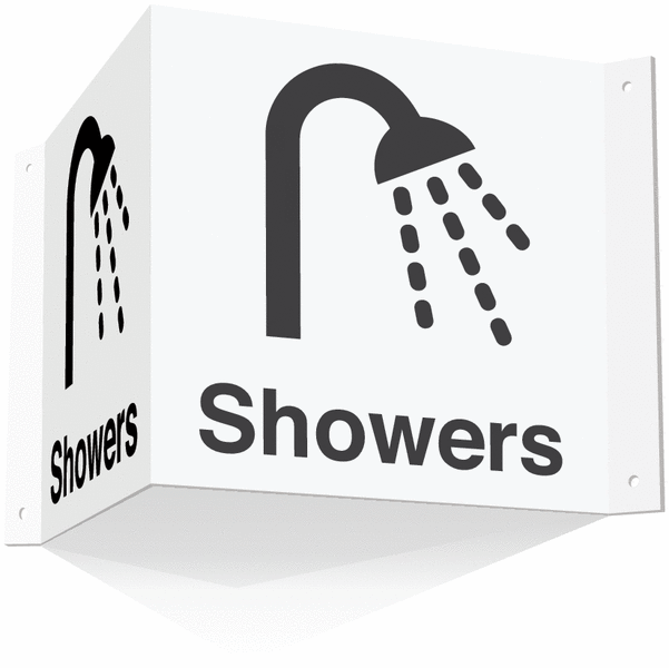 Showers Projecting Signs