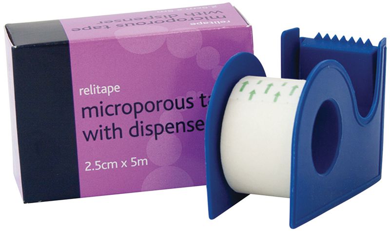 Microporous Tapes with Dispenser