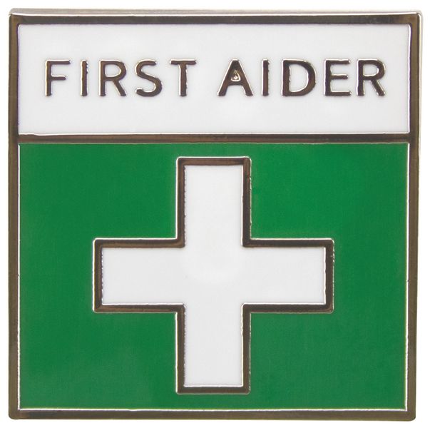 Enamel First Aider Badge
