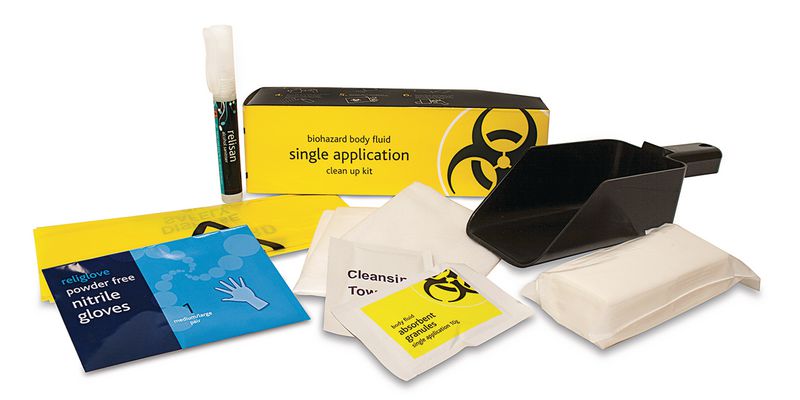 Single Application Biohazard Kit