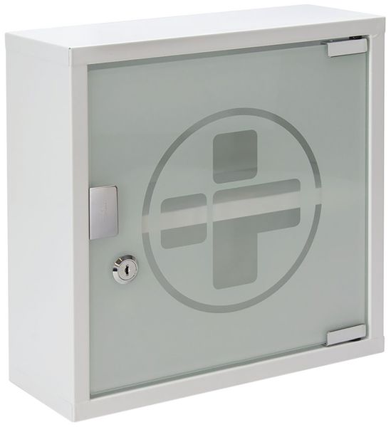 Metal First Aid Cabinets with Glass Door