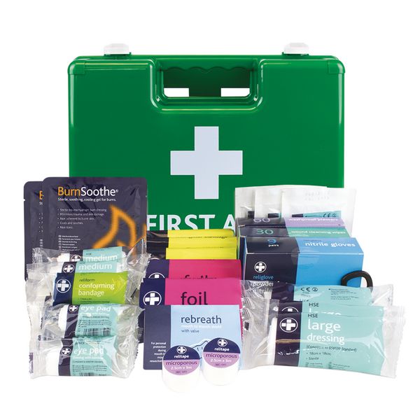 British Standard Compliant Deluxe First Aid Kits