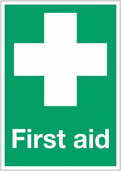 First Aid Signs With Upgrades