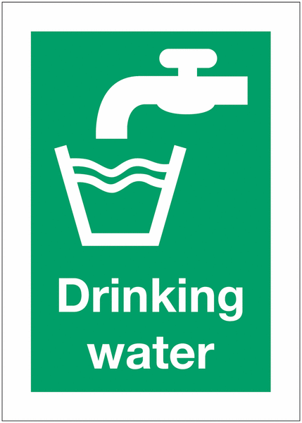 Drinking Water Signs With Upgrades