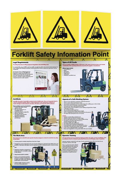 Forklift Truck Safety Information Point