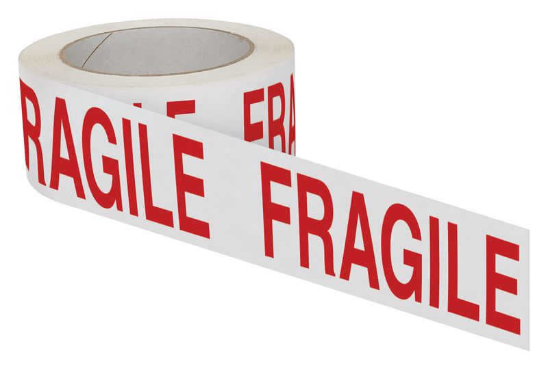Fragile - Quality Control Printed Tapes