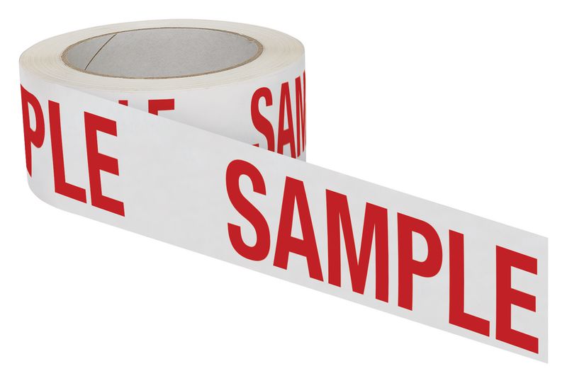 Sample - Quality Control Printed Tapes